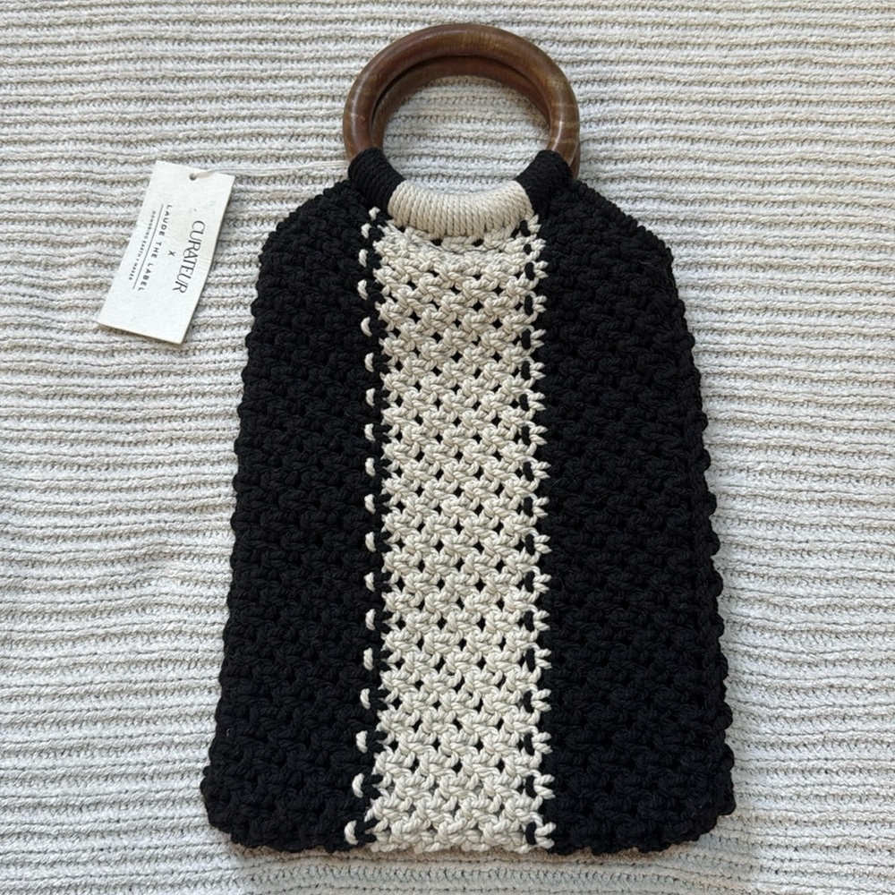 Curateur x Laude The Label The Gabby Macrame Bag - Picture 2 of 9